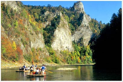 Spływ przełomem Dunajca z Zakopanego Trio Travel